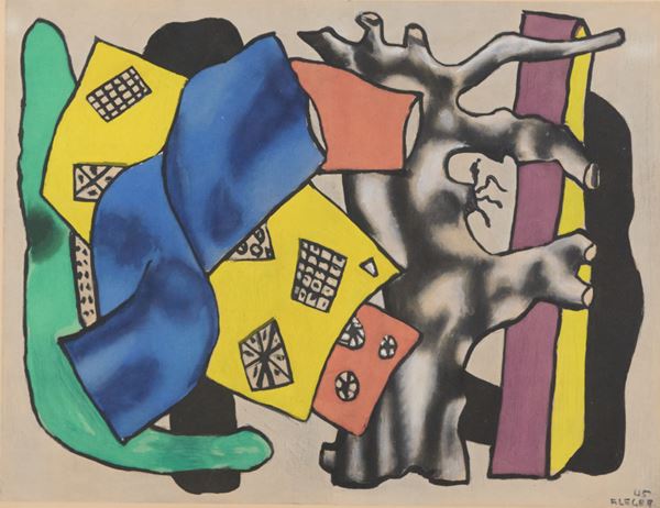 Fernand L&#233;ger - La radice grigia