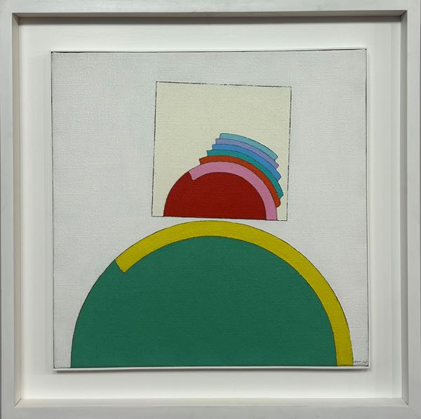 Eugenio Carmi : Tenerezza  (2007)  - Acrilici e vernice su tela - Asta Asta di Arte Moderna e Contemporanea - Fabiani Arte