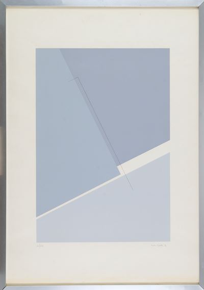 Senza titolo, litografia, 1974