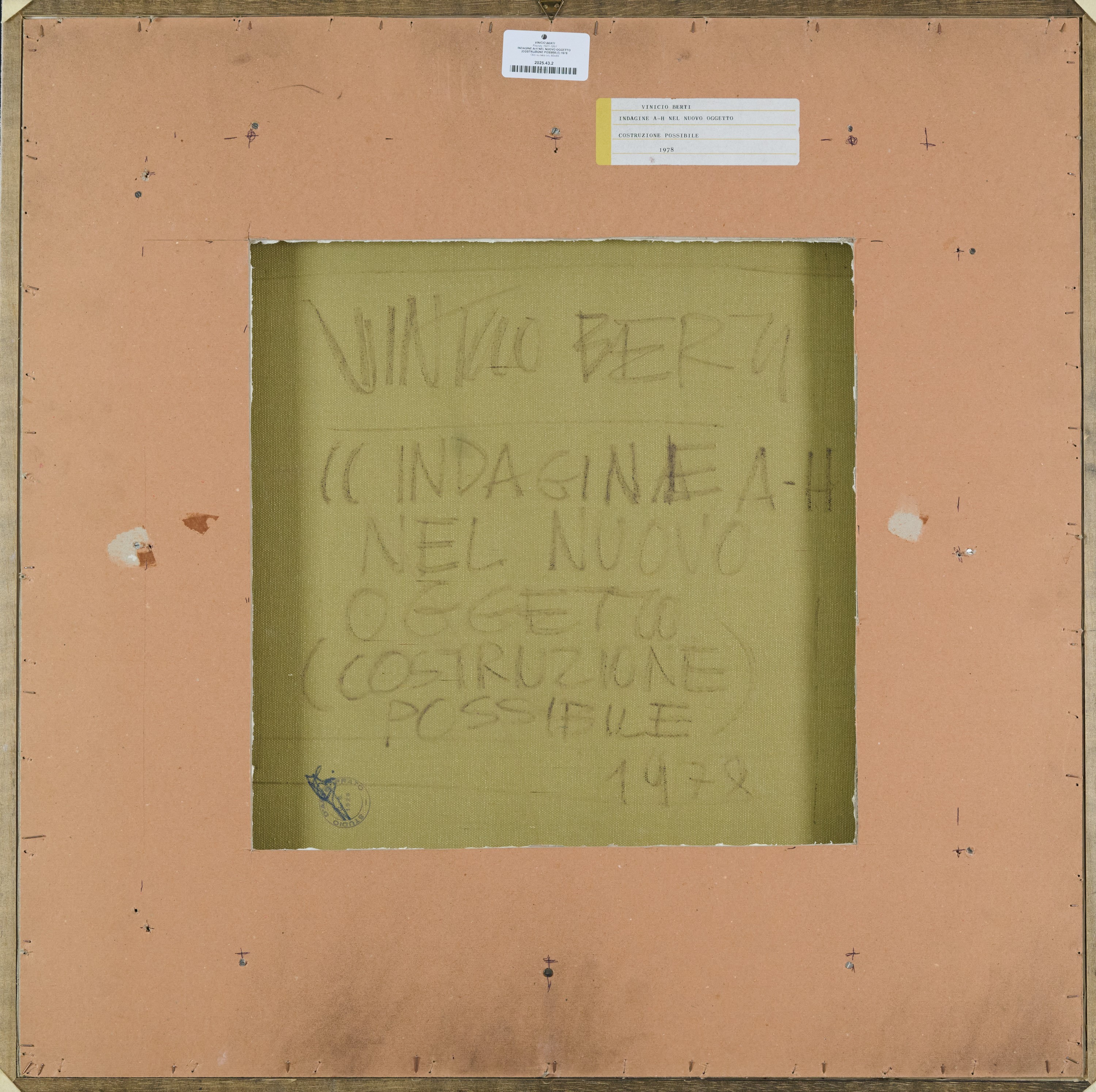 Indagine A-H nel nuovo oggetto (Costruzione possibile)