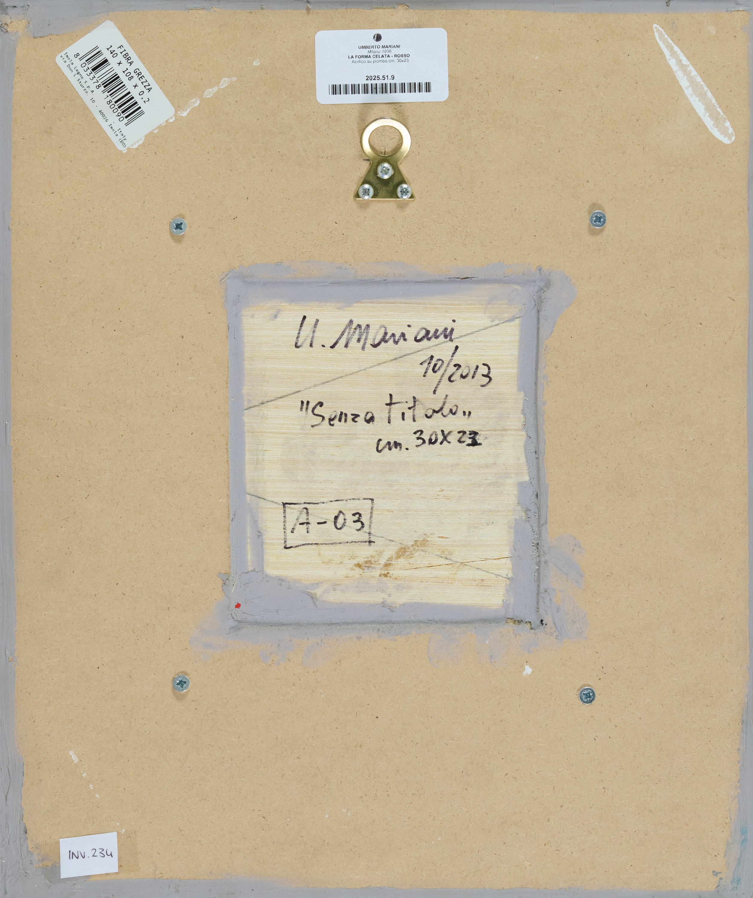 Senza titolo - Rosso