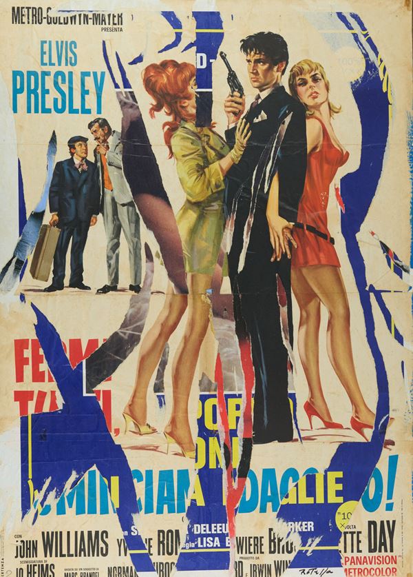 Mimmo Rotella - L'indagine di Elvis