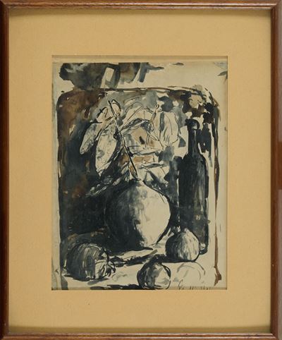 Senza titolo, tecnica mista su carta, 1941