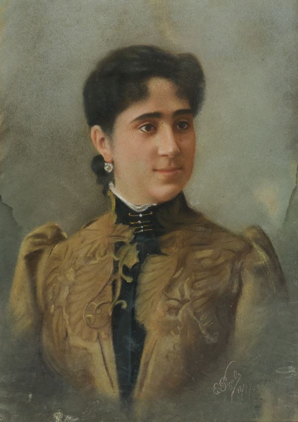 Edmondo Pizzella - Giovane signora