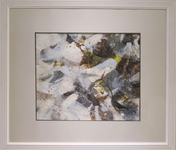 Beniamino Ciccotelli : Senza titolo  - Tecnica mista su cartoncino - Asta Asta di Arte Moderna e Contemporanea - dipinti, disegni e multipli - Fabiani Arte
