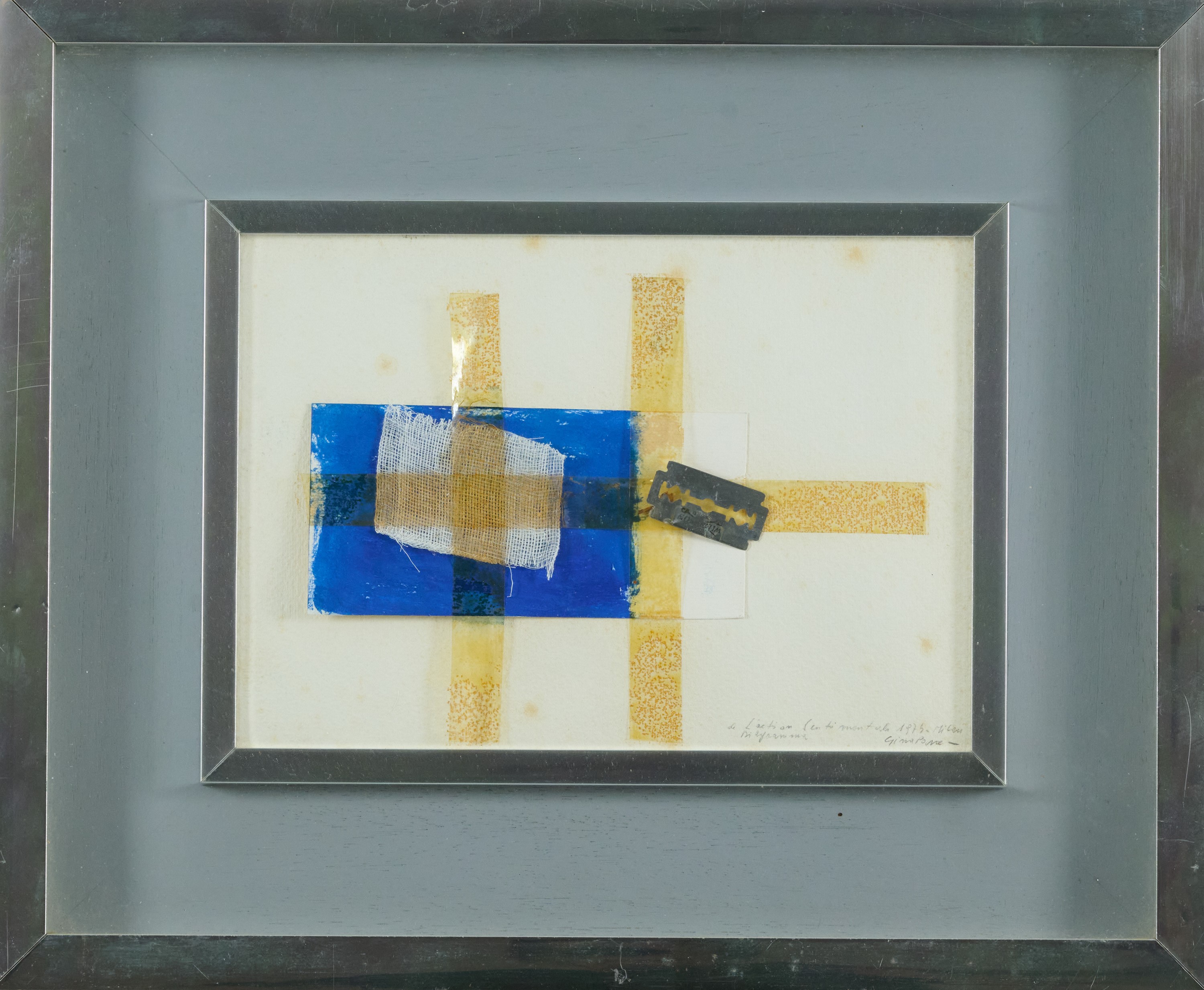 Da l'action sentimentale, diagramma