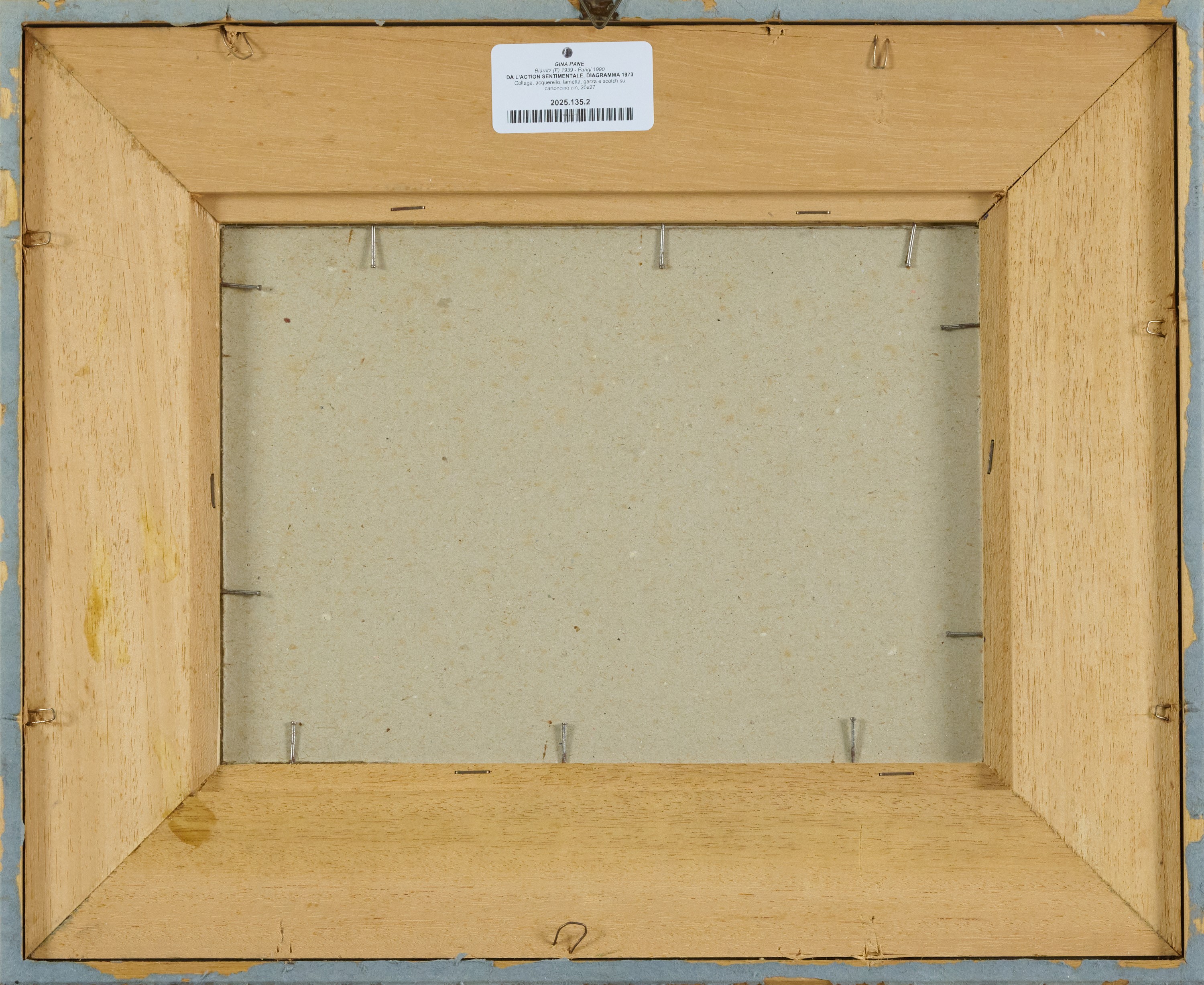 Da l'action sentimentale, diagramma