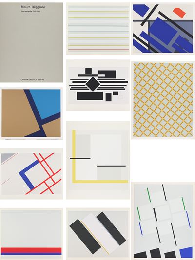 Serigrafie su carta Fabriano (Cartella contenente 10 opere, 1976)