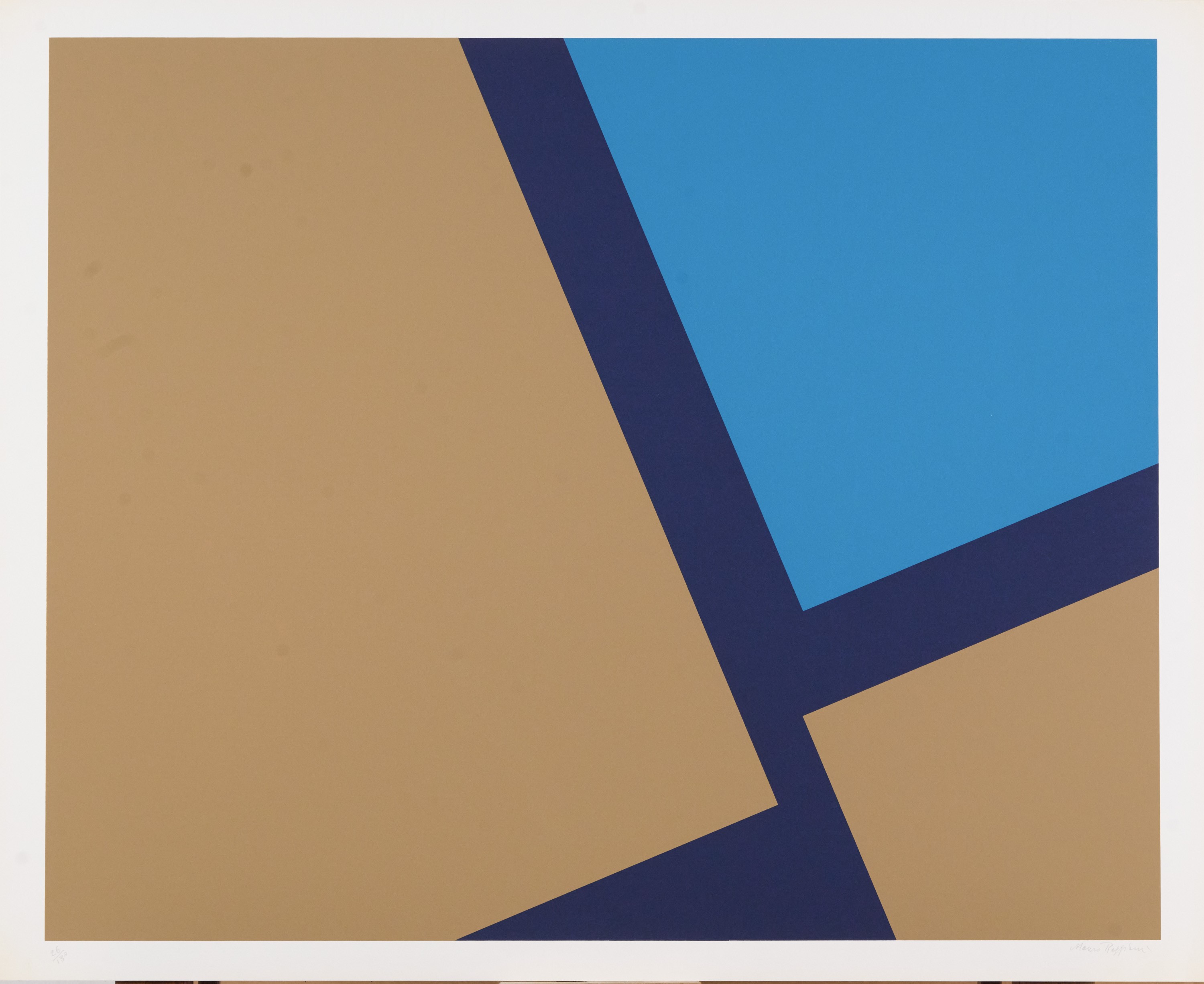 Mauro Reggiani - Serigrafie su carta Fabriano (Cartella contenente 10 opere, 1976)