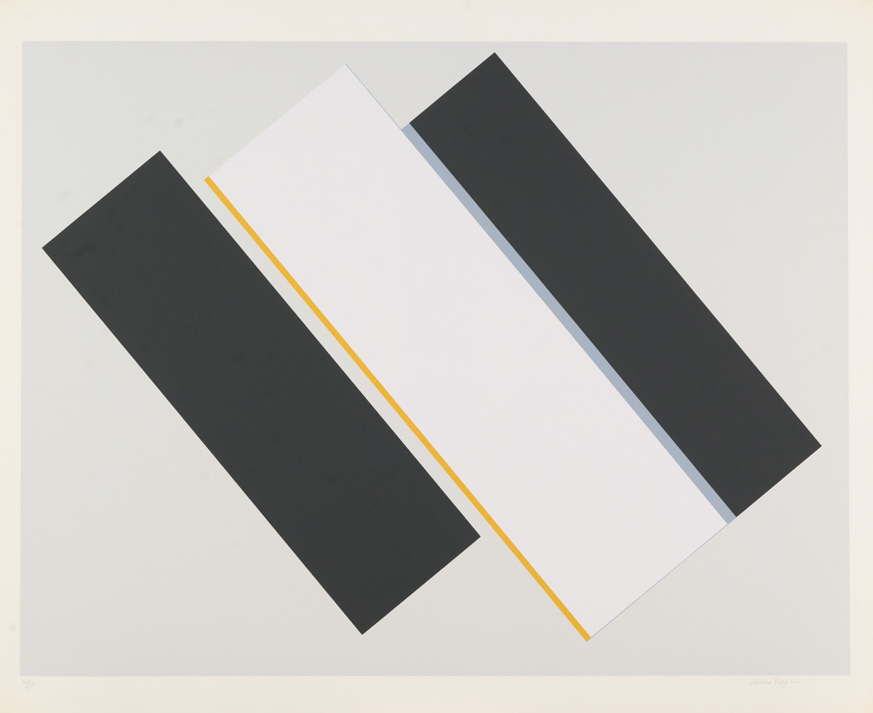 Mauro Reggiani - Serigrafie su carta Fabriano (Cartella contenente 10 opere, 1976)