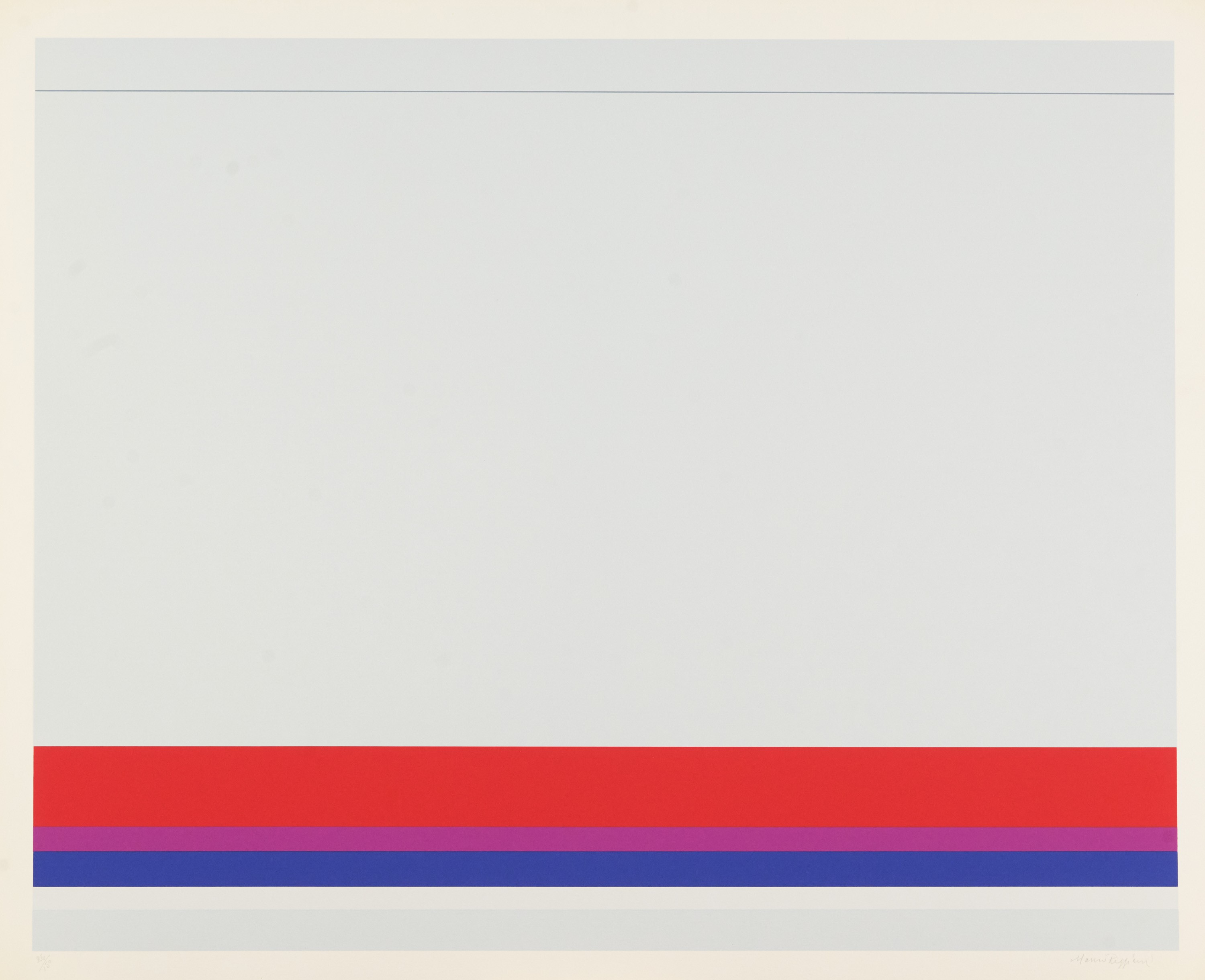 Mauro Reggiani - Serigrafie su carta Fabriano (Cartella contenente 10 opere, 1976)
