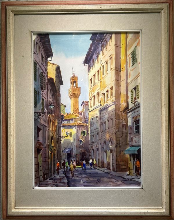 Giovanni Ospitali - Veduta di Firenze
