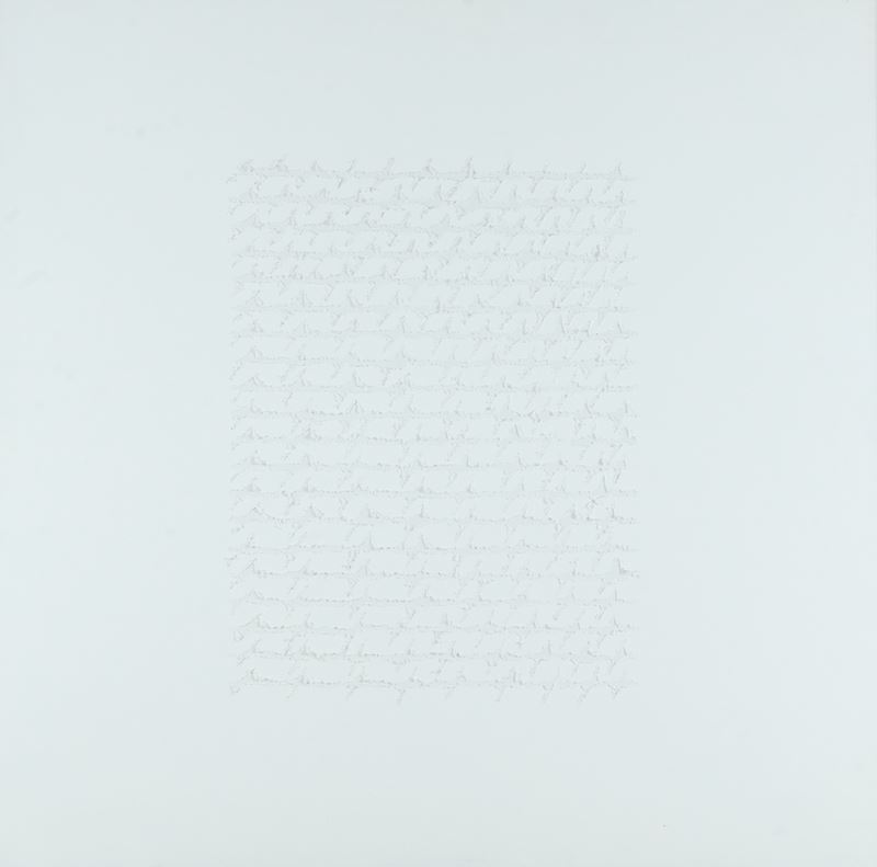 Alfredo Rapetti - Lettera aperta, acrilico su tela (2010)