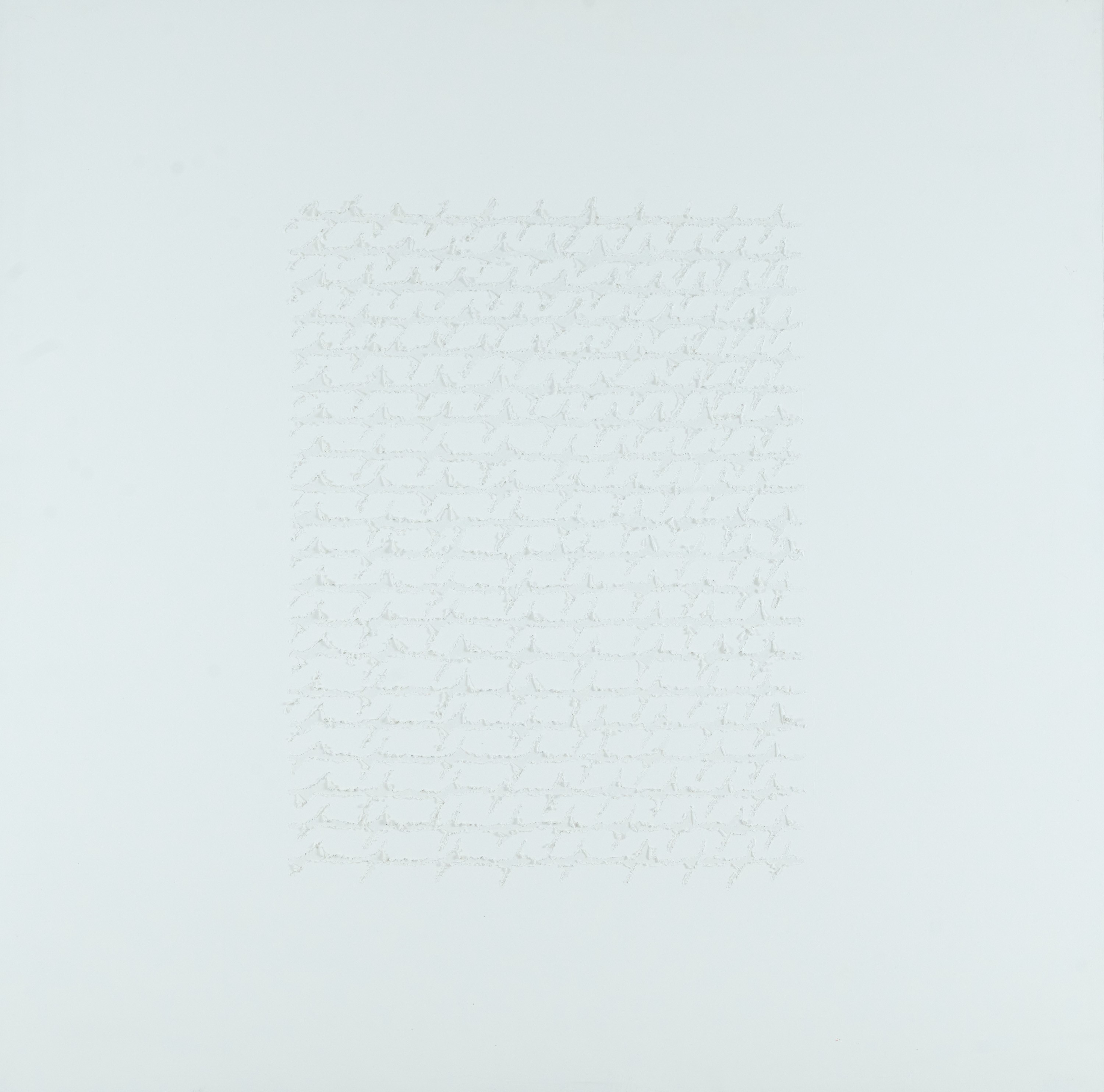Alfredo Rapetti - Lettera aperta, acrilico su tela (2010)