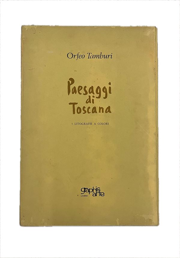 Orfeo Tamburi - Paesaggi di Toscani