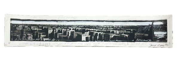 Jonathan Guaitamacchi : Johannesburg 2  - Acquaforte, acquatinta e calcografia con serigrafia su cartoncino - Asta Asta di Arte Moderna e Contemporanea - dipinti, disegni e multipli - Fabiani Arte