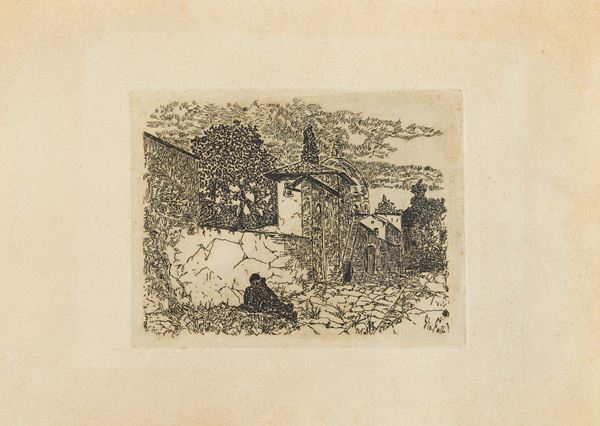 Giovanni Fattori - Chiesa di paese