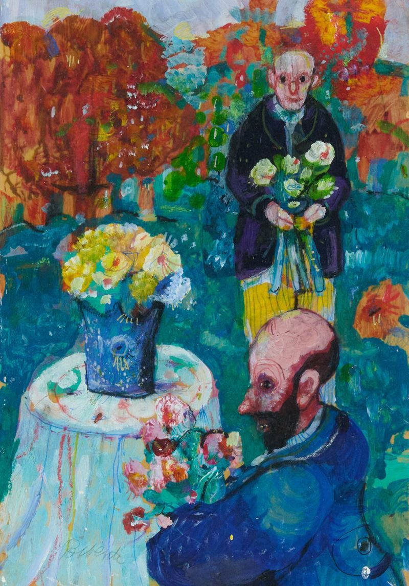 Antonio Possenti - Senza titolo (Olio su tela, 30x20 cm, 2010)