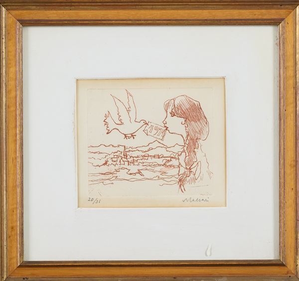 Mino Maccari - Senza titolo