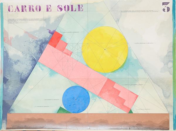 Giò Pomodoro - Carro e sole