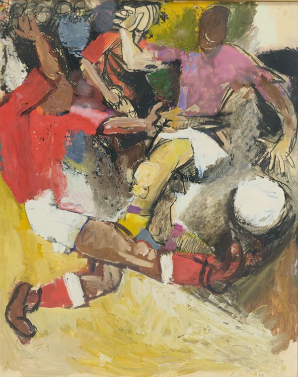 Renato Guttuso - Calciatori
