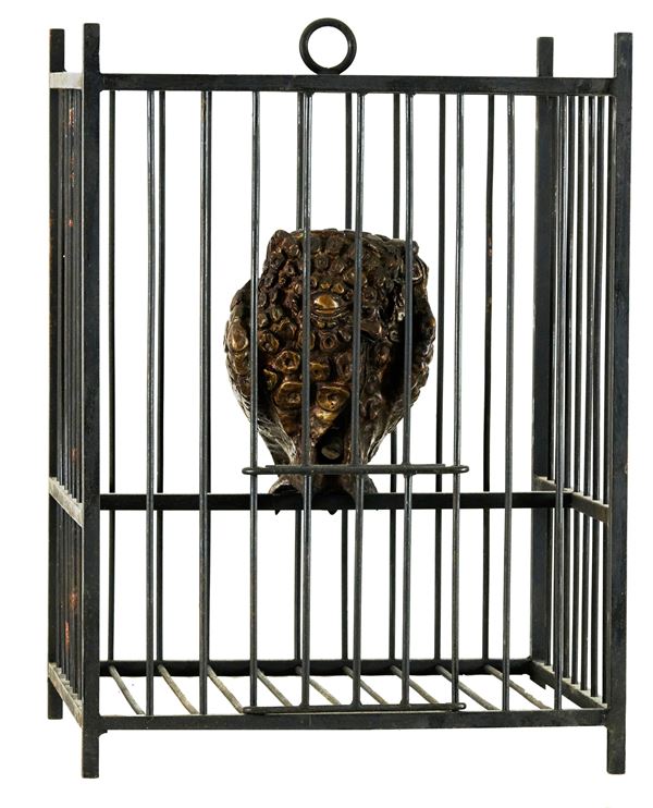 Luciano Minguzzi - Civetta in gabbia