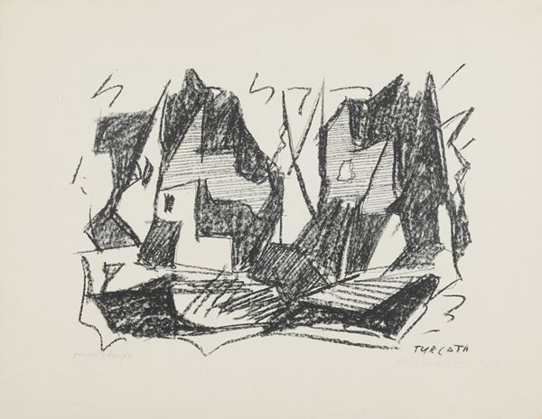 Giulio Turcato - Le rovine di Varsavia