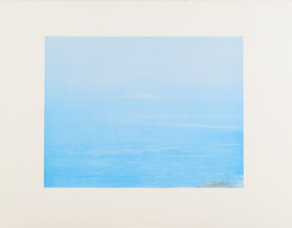 Piero Guccione : Le linee del mare  (1992)  - Acquatinta di cm. 40x52,5 su carta di - Asta Asta di Arte Moderna e Contemporanea - Fabiani Arte