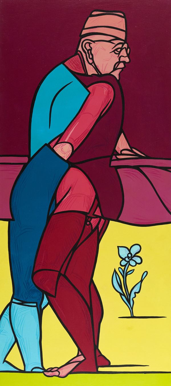 Valerio Adami - Passaggio su lago Lemano