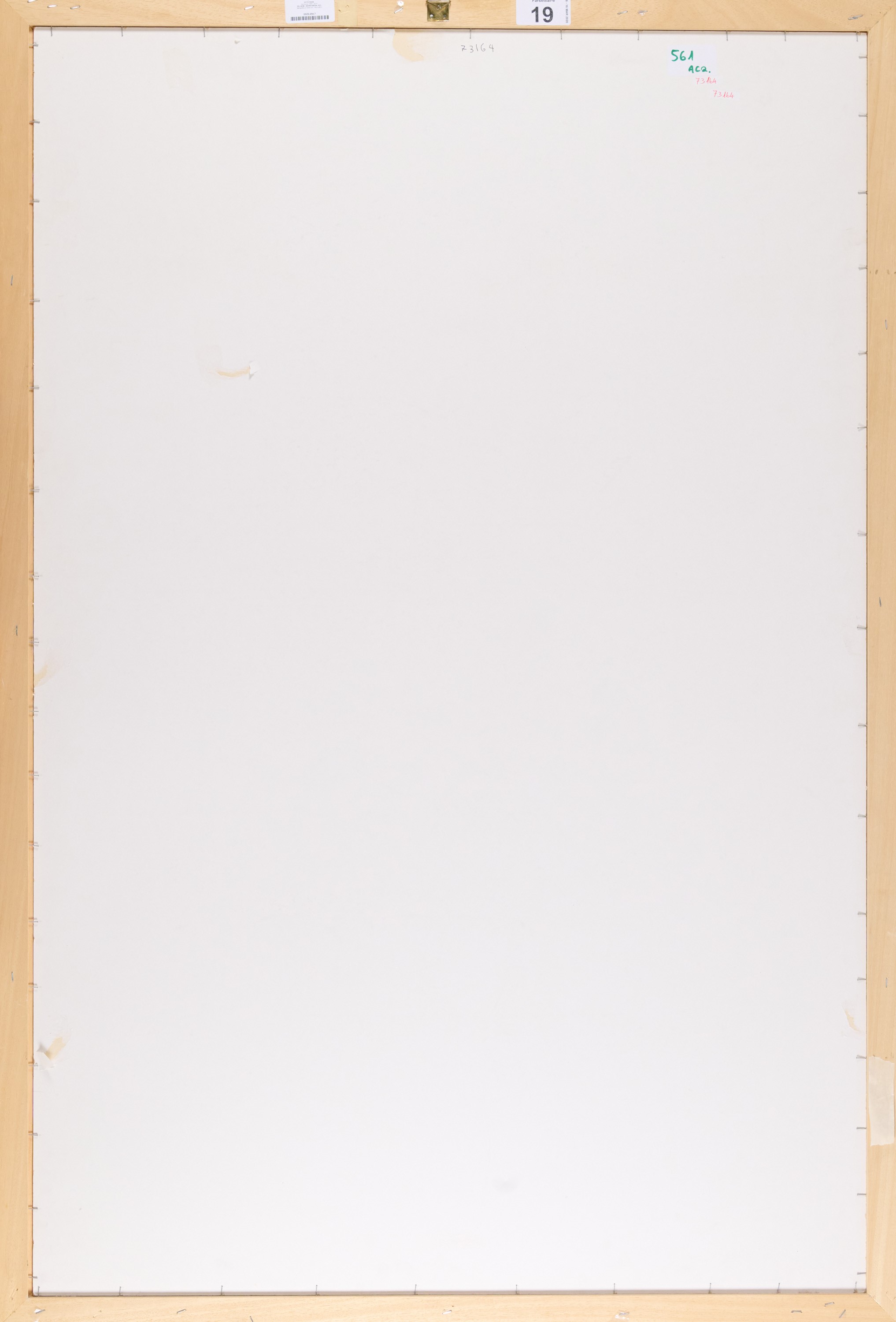 Otto Piene - Addis Abeba, serigrafia su forex (1972)