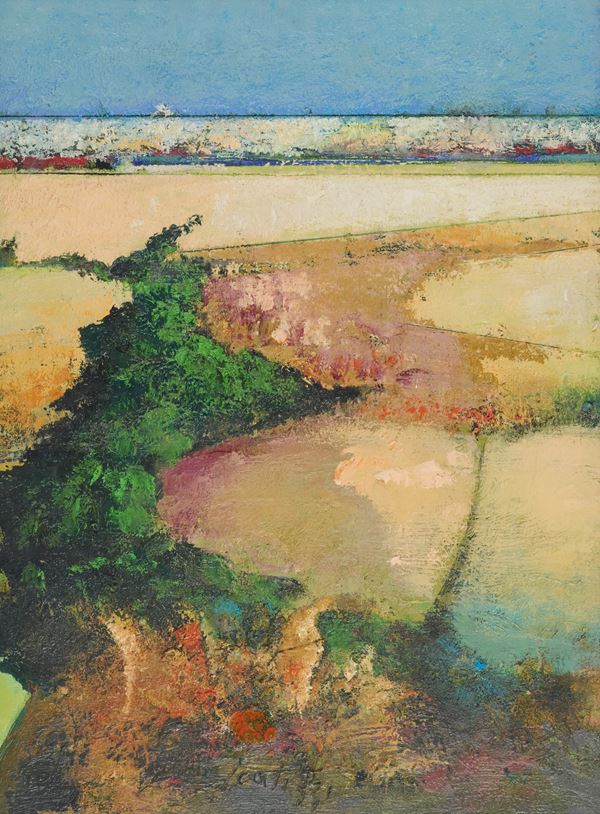 Sergio Scatizzi - Paesaggio di maremma