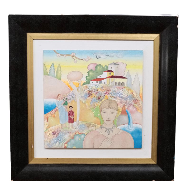 Paesaggio con figure