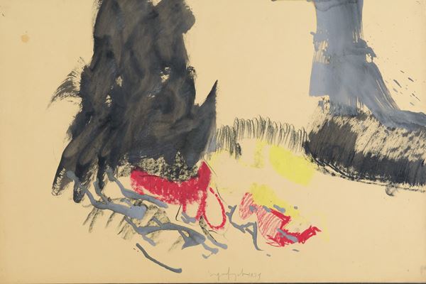 Sergio Dangelo - Senza titolo