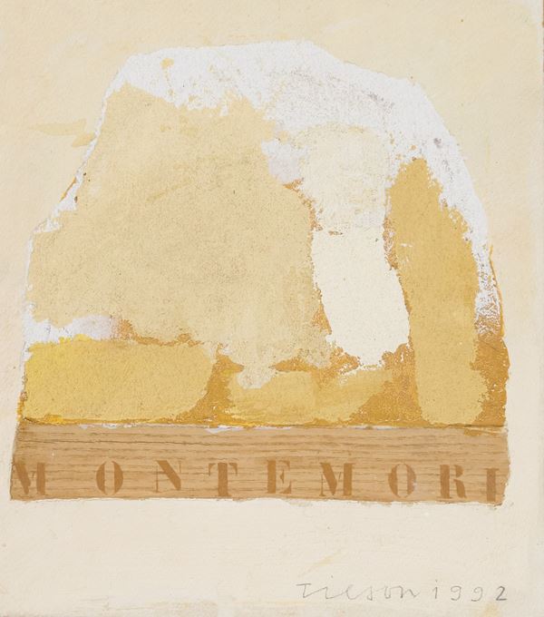 Joe Tilson - Le crete senesi, Montemori