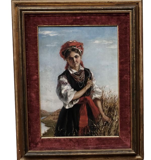 Giovanni Battista Filosa - Contadina