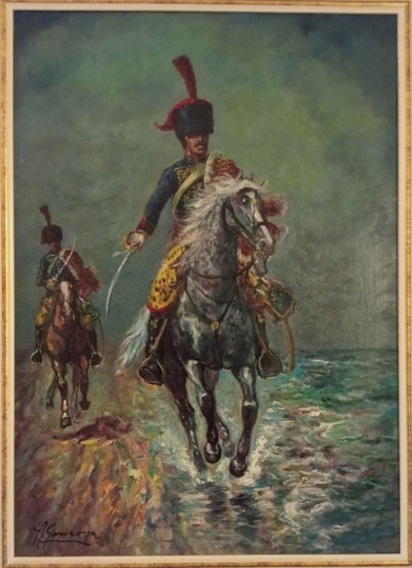 Giovan Franceso Gonzaga - Uomo a cavallo