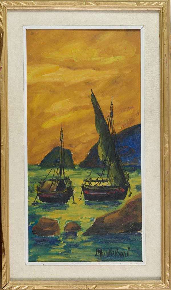 Anonimo - Vele all'ormeggio