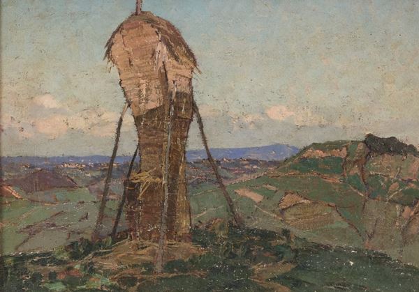 Giovanni Lomi - Campagna Toscana