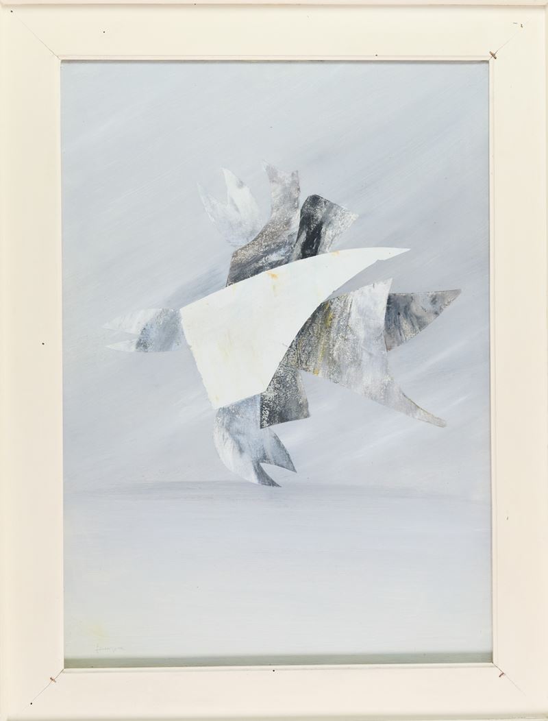 Francesco Vaccarone - Ultimo volo – Olio su tela