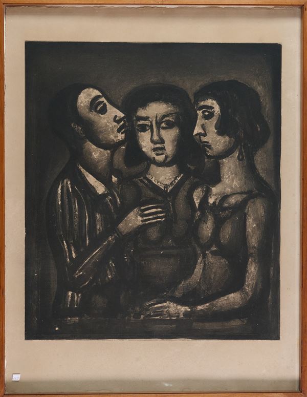 George Roualt - Miserere XLI: Augures