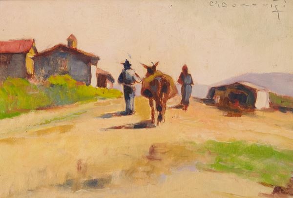 Carlo Domenici - Ritorno dai campi