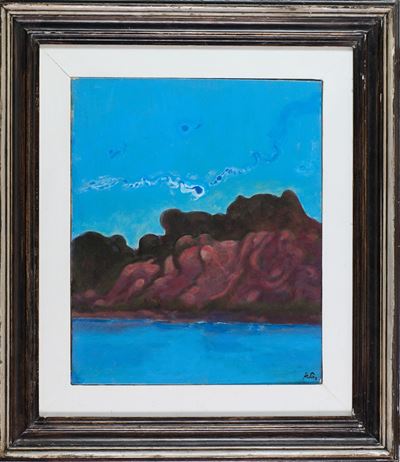 Corsica, olio su tela, 1971