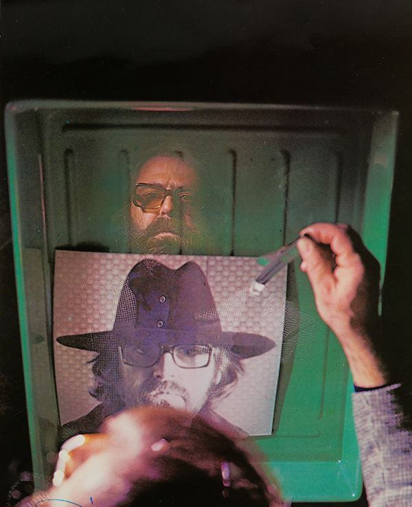 Michelangelo Pistoletto - Riproduzione foto litografica dell'Opera originale "L'acquario"