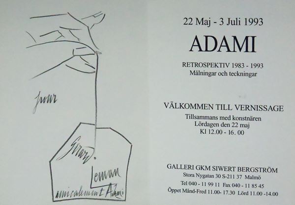 Valerio Adami - Senza titolo