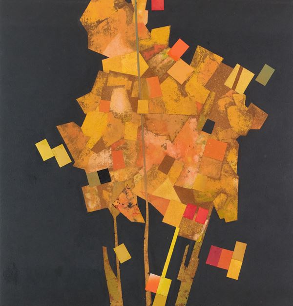 Frank Rinaldo Burattin - Il Ginkyo biloba nella caduta autunnale