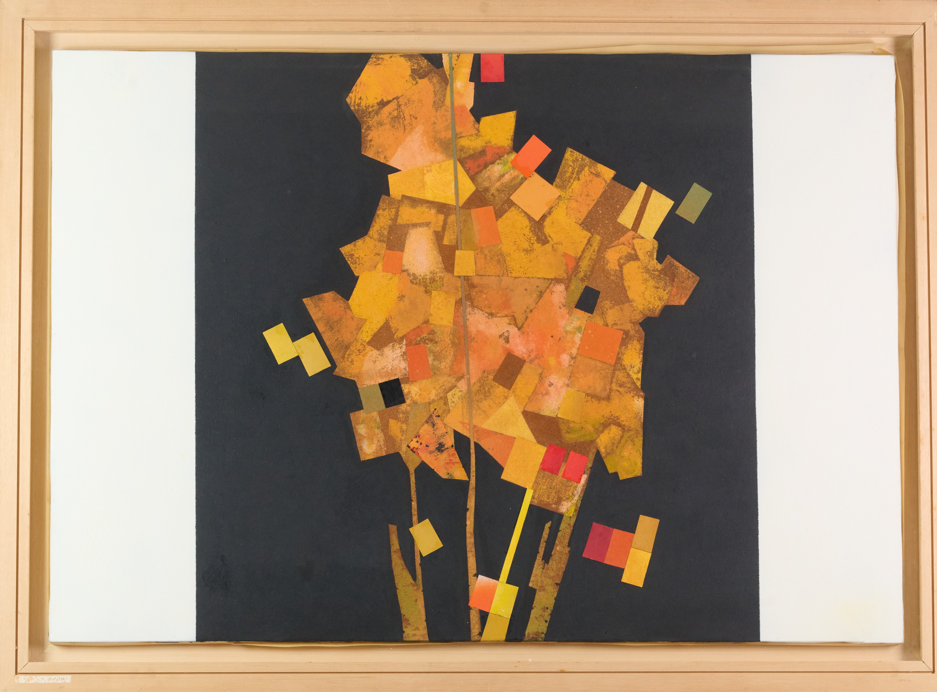 Il Ginkyo biloba nella caduta autunnale