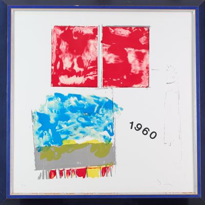 1960 - Serigrafia su carta