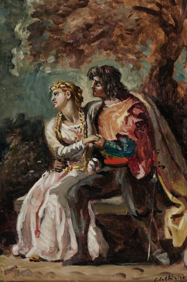 Giorgio De Chirico - Romeo e Giulietta