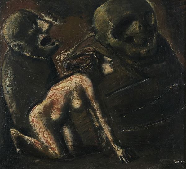 Mario Sironi - Allegoria (Susanna e i Vecchioni)