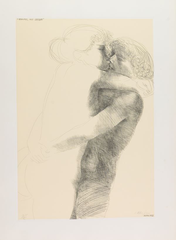 Emilio Greco - Cinque acqueforti per Catullo